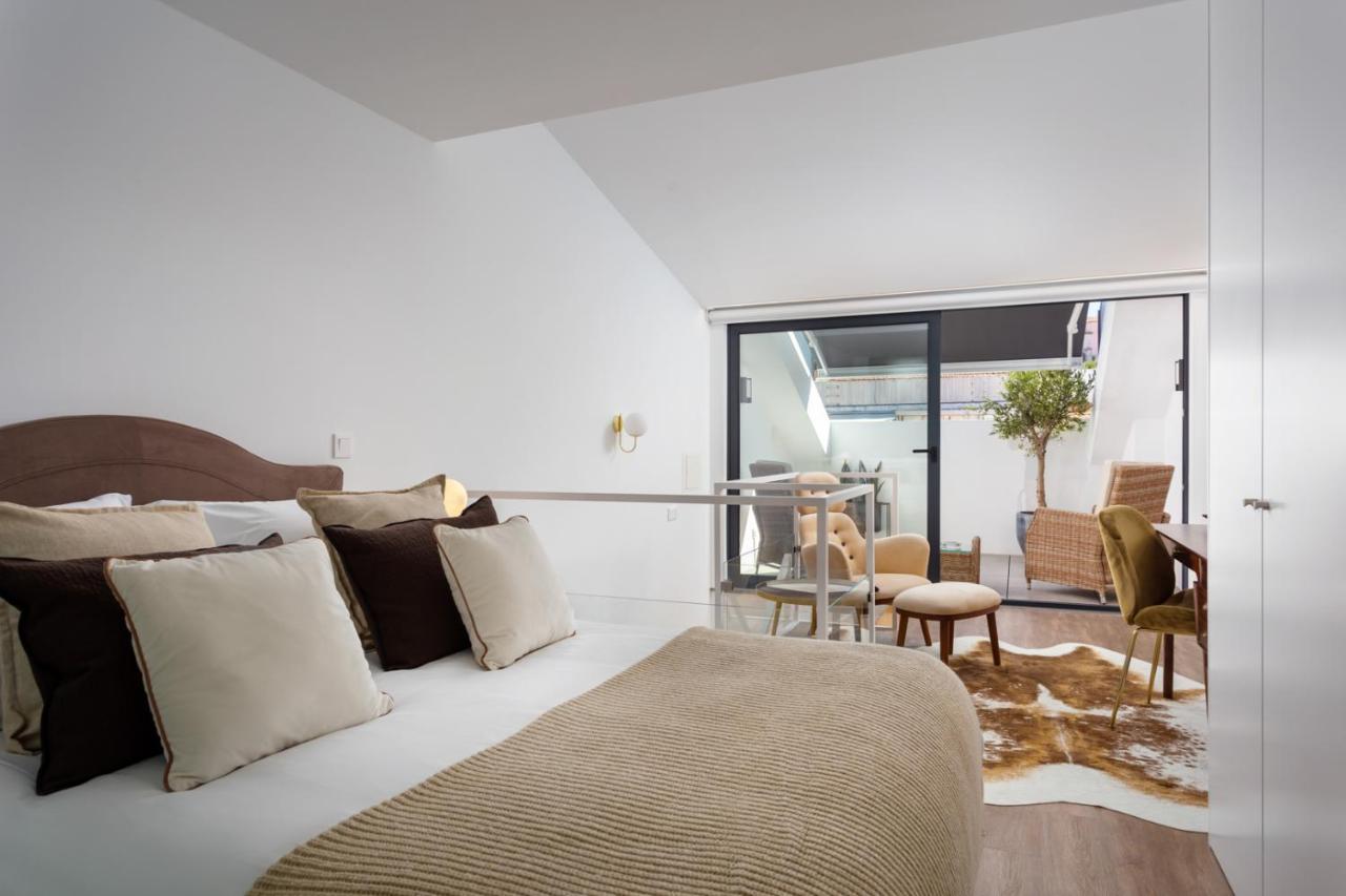 Stupendo-Three Rooms-Suite With Terrace -Center -Air Conditioning-Free Park Lisboa Kültér fotó